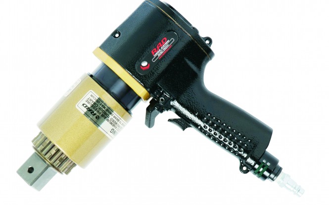 آچار ترکمتر مولتی پلایر پنوماتیکی بادی تک سرعته فشار قوی مدل RAD - Single Speed - 15 DX ساخت راد کانادا